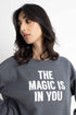 The Grey Embellished Sweatshirt